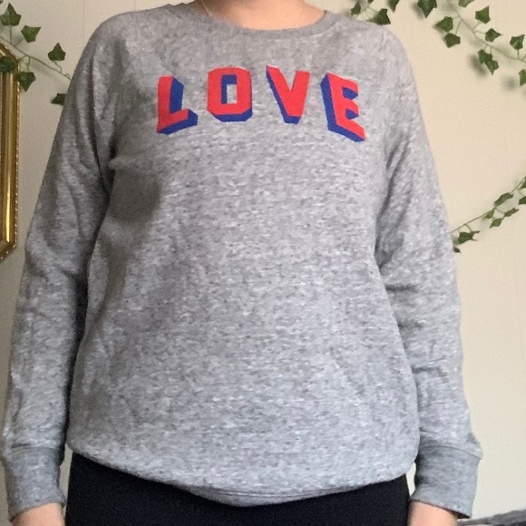 old navy LOVE crewneck - Picture 2 of 4